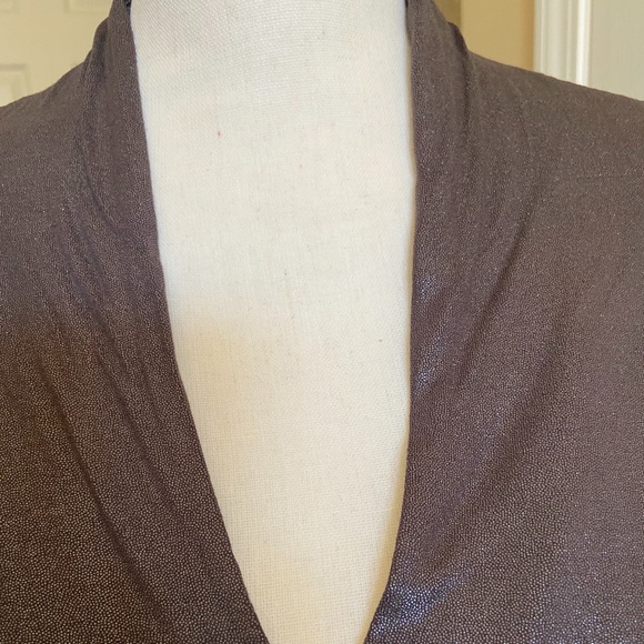 TRIBAL brown metallic tunic top - Picture 4 of 7